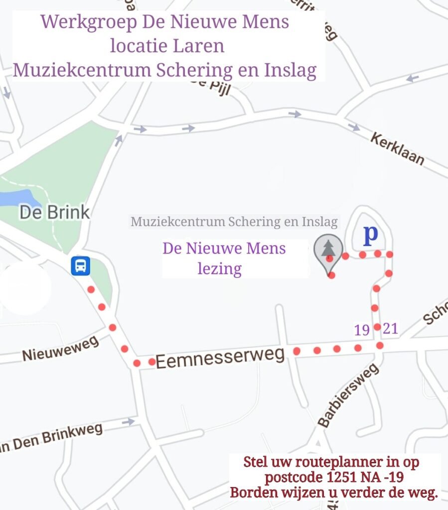 Kaart Eemnesserweg 15a, Laren