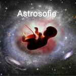 Astrosofie – lezing illustratie met baby en sterrenstelsel